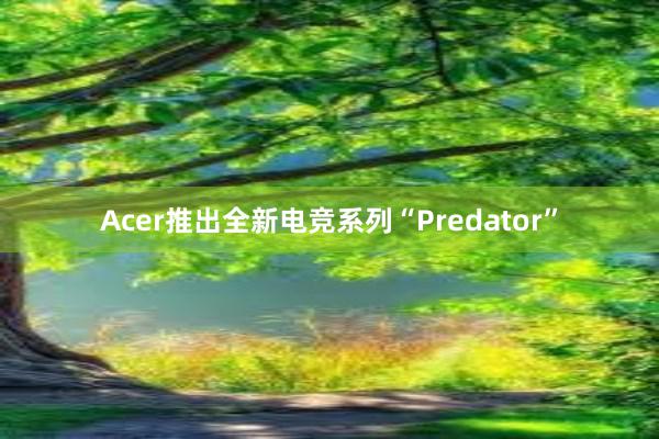 Acer推出全新电竞系列“Predator”