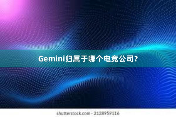 Gemini归属于哪个电竞公司？